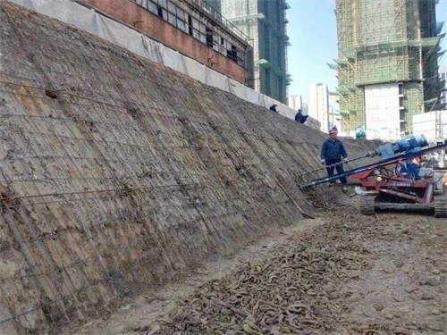 融水建筑边坡支护